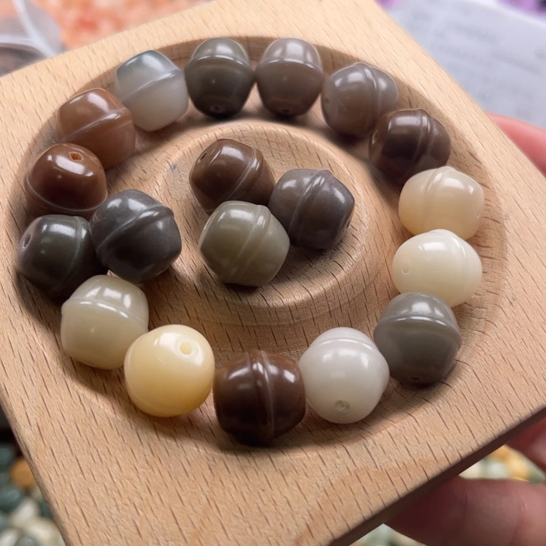 【闪购商品】白玉菩提吊坠z/13.75 20+2干磨蜜罐