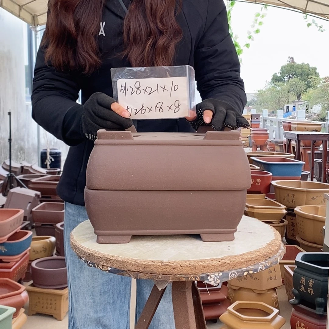 紫砂花盆紫砂花盆