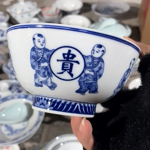 陶摆件景德镇高温陶瓷14