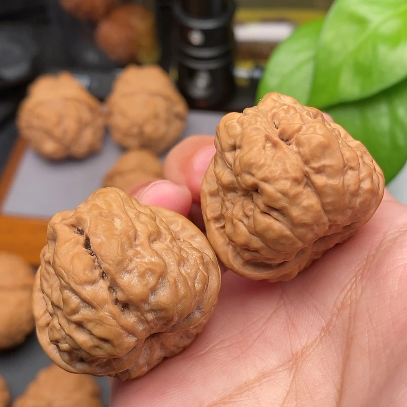 【闪购商品】文玩核桃把件蛤蟆头全品34