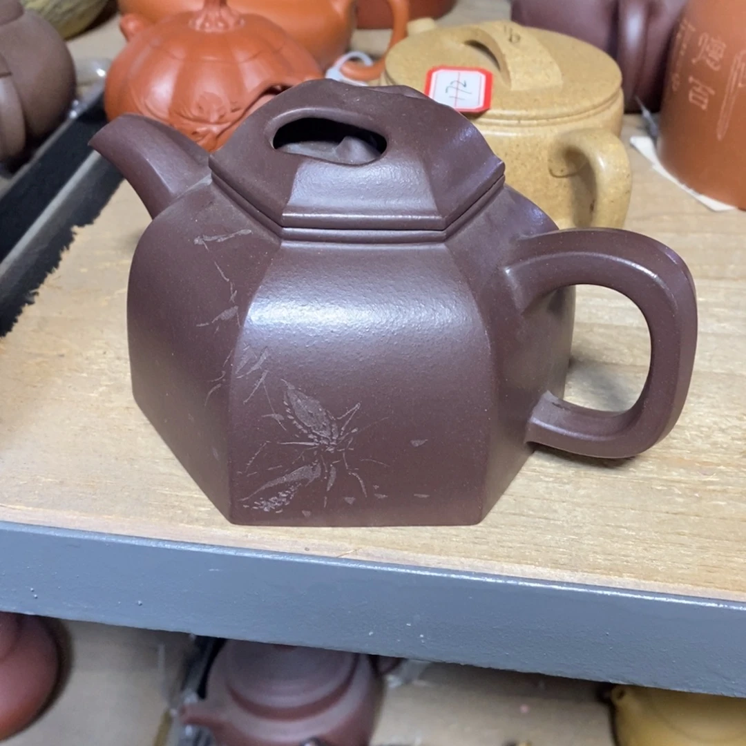 紫砂茶壶原矿手工186