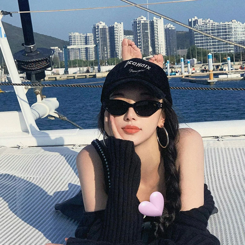 【高品质】尼龙黑色高清墨镜防紫外线时尚百搭眼镜网红复古潮流