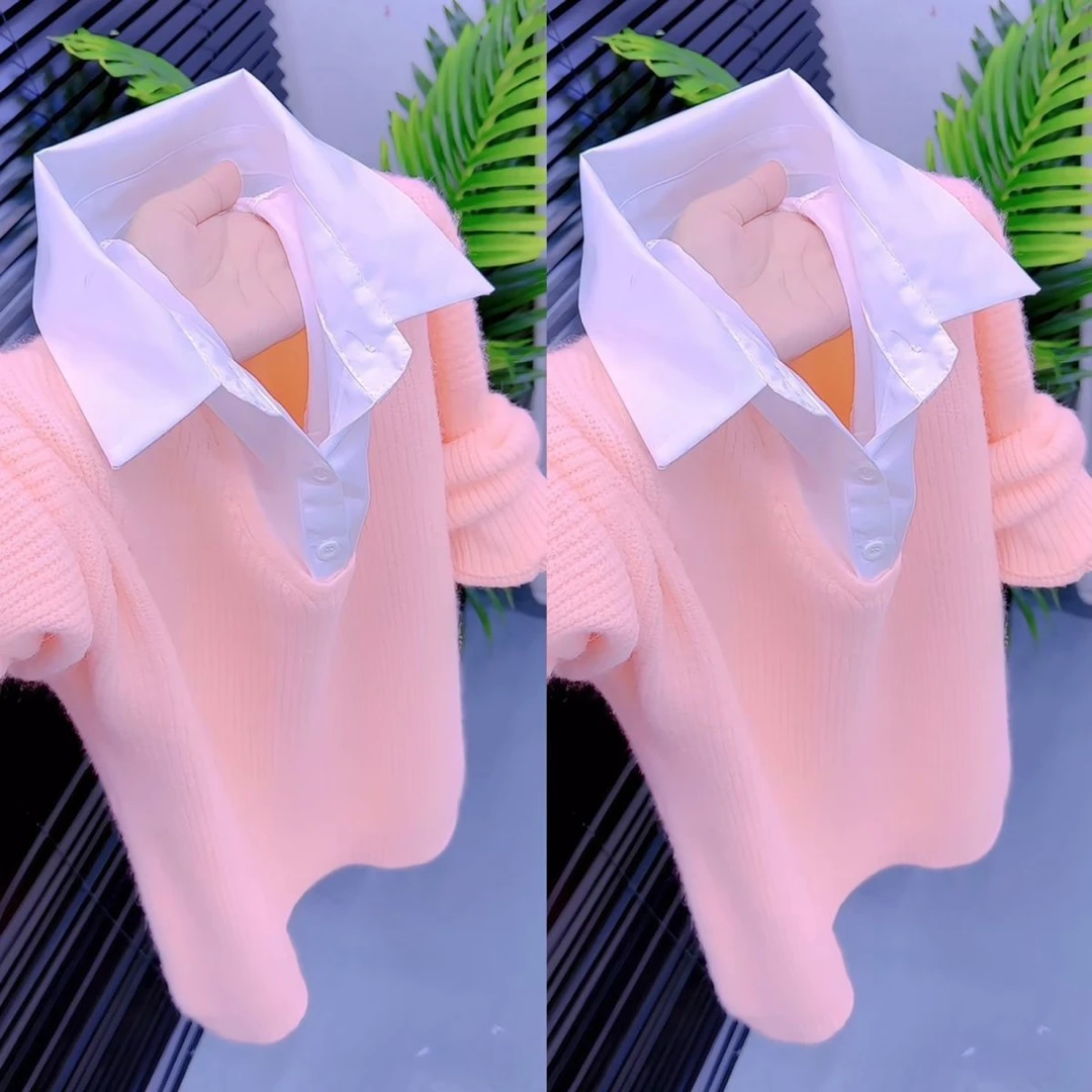 洋气时尚秋冬毛衣2025宽松秋季新款外穿显瘦秋韩版显瘦套头针织衫