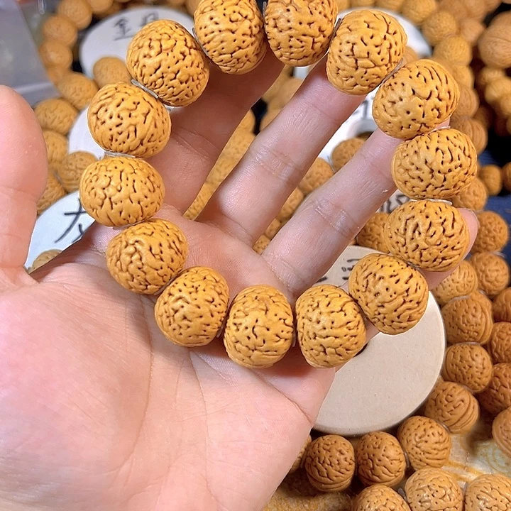 阿***歌手串桃核苹果园桃核手串