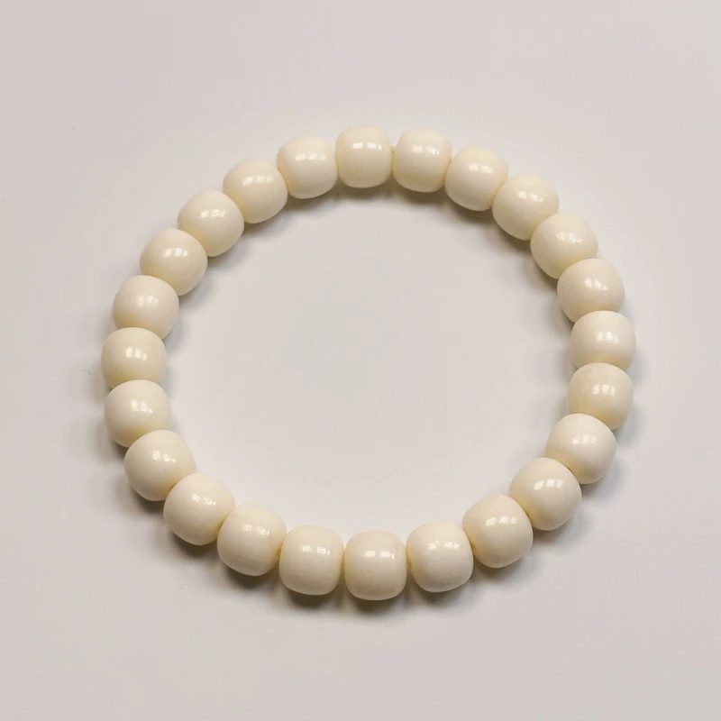 非金属树脂手链 【不立文字·驼骨】老型9mm+单圈丨血线腥味处理干净