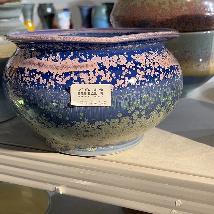 口17高13 手工花盆满30包邮