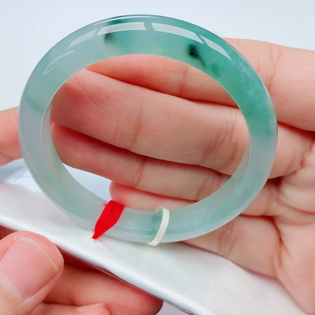 翡翠未镶嵌手镯天然翡翠手镯