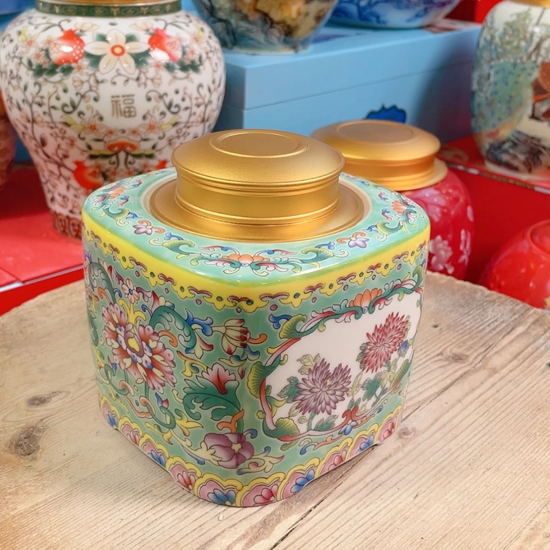 【闪购商品】罐陶瓷茶叶罐密封罐
