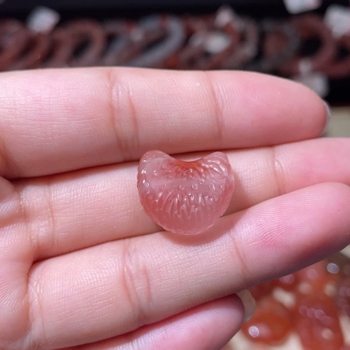 南红玛瑙橘子瓣未镶嵌791