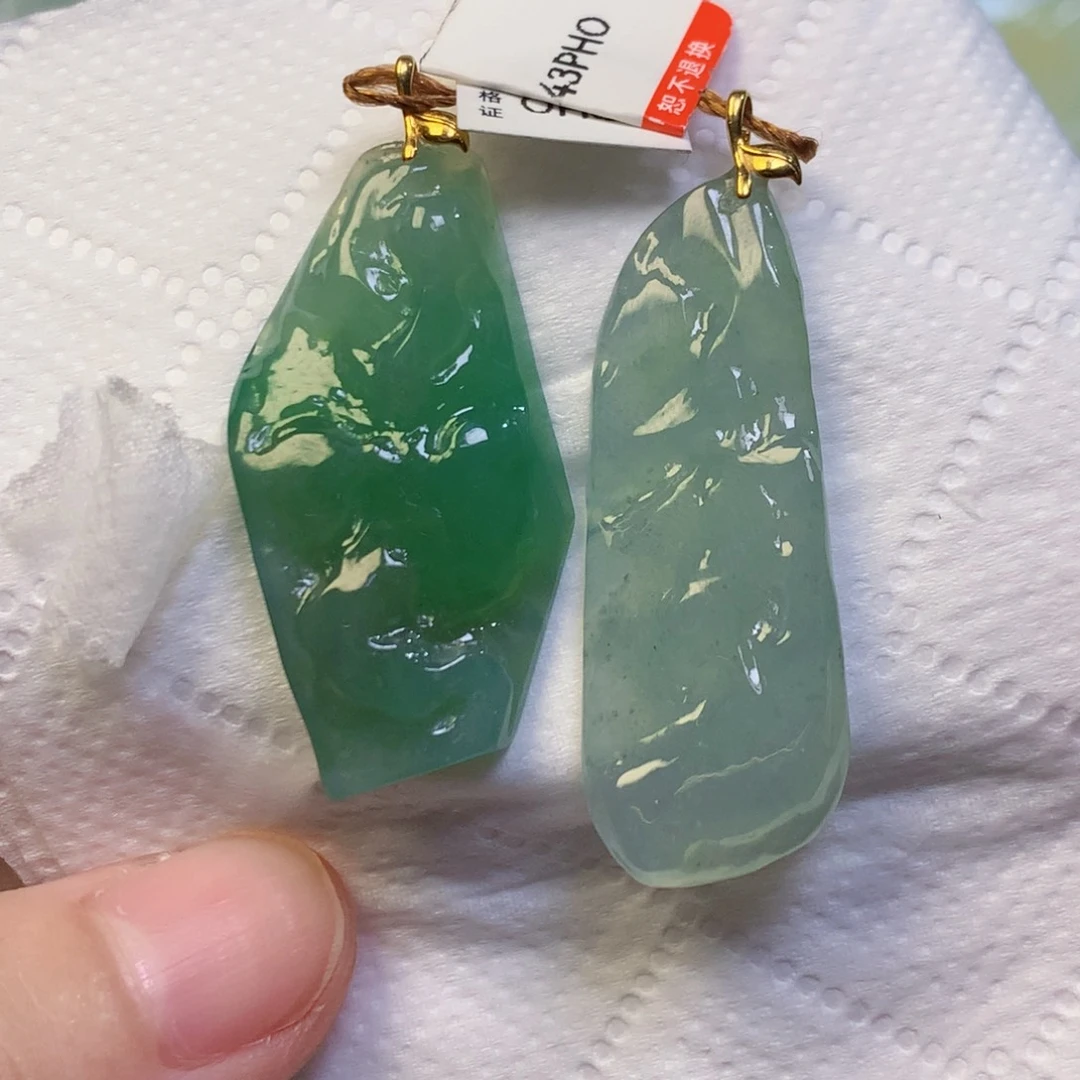 鑫***签吊坠(不含链)未镶嵌翡翠