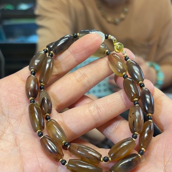 玛瑙/玉髓未镶嵌颈饰