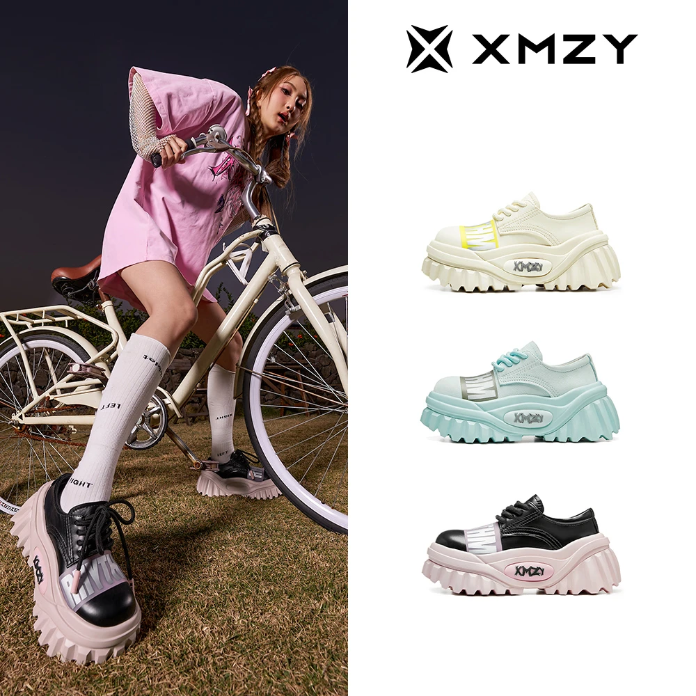 【巴黎梦】XMZY2025年春季原创设计师款小个子厚底增高9cm厚底鞋