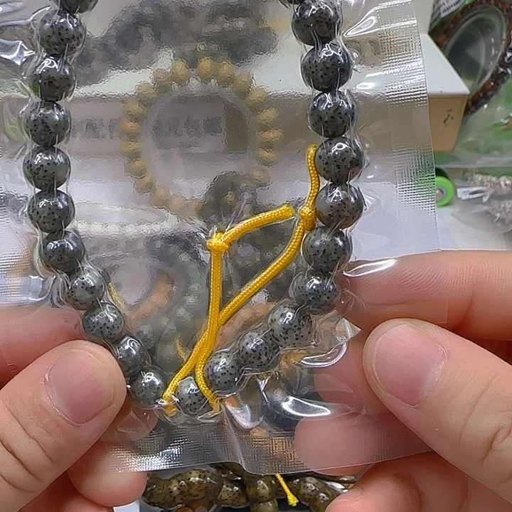手串星月菩提61传说绿星月菩提9圆手持
