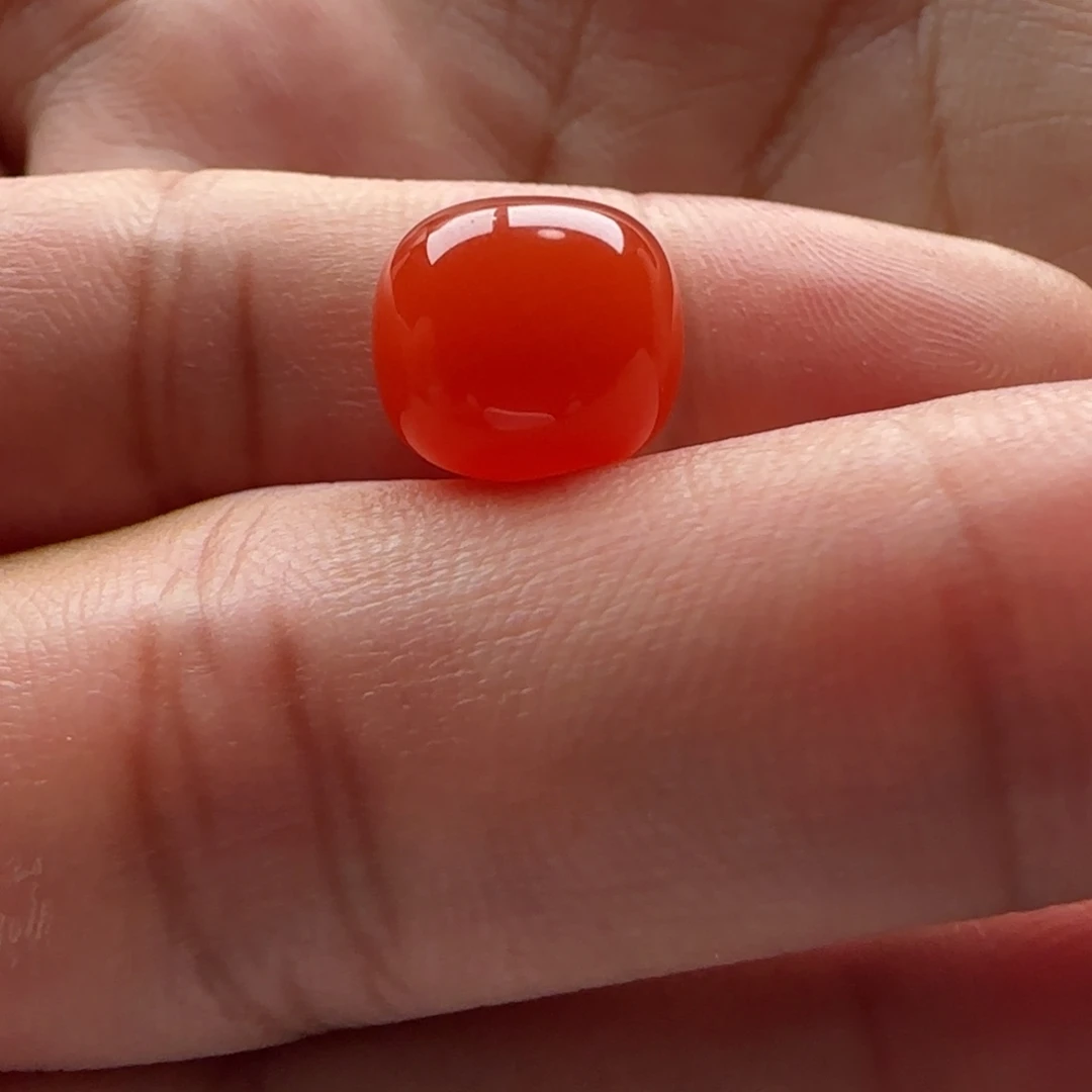 未镶嵌老型10×9皮裂南红玛瑙