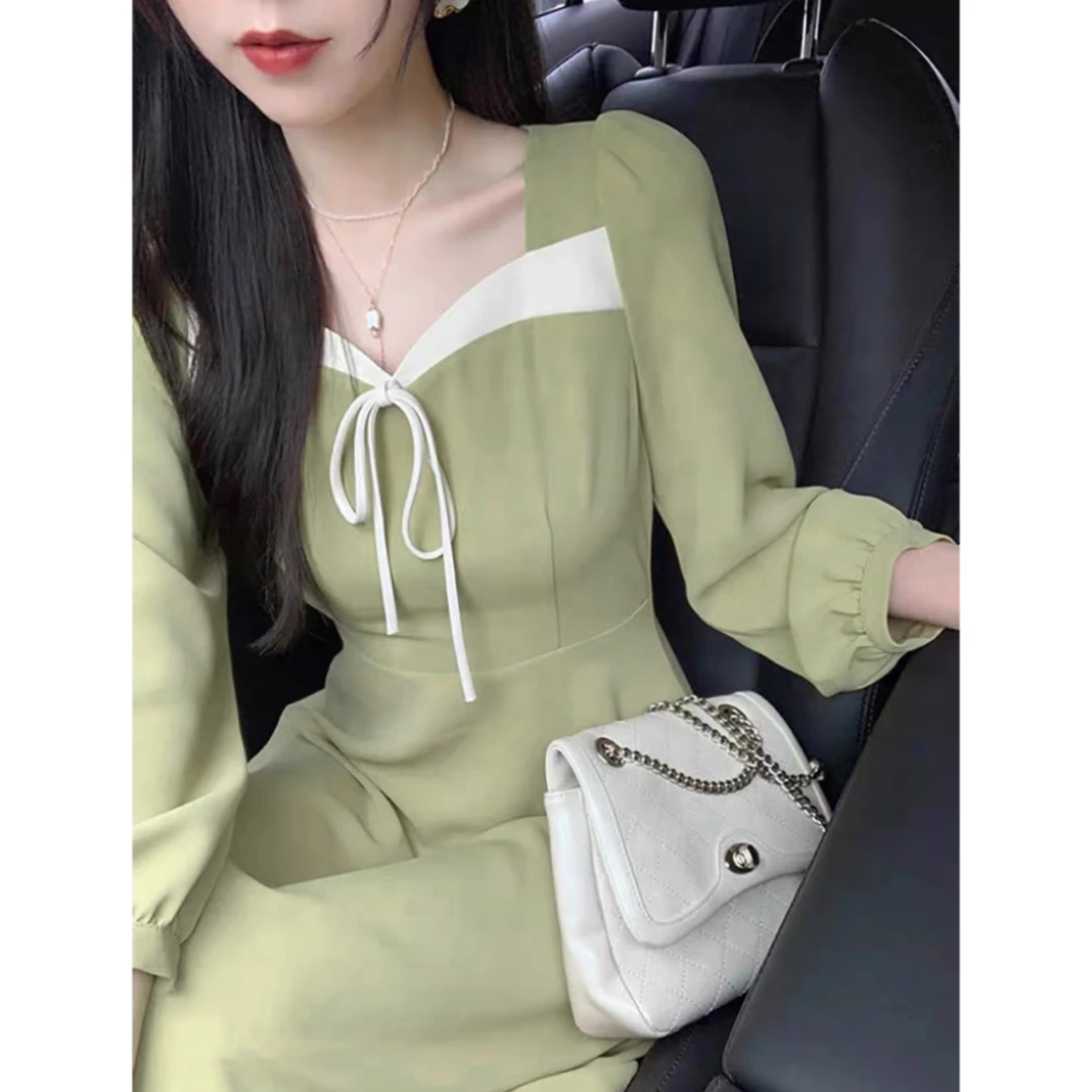 【晓晓家】断码捡漏~~法式小香风连衣裙6182花契大码200斤胖mm气质