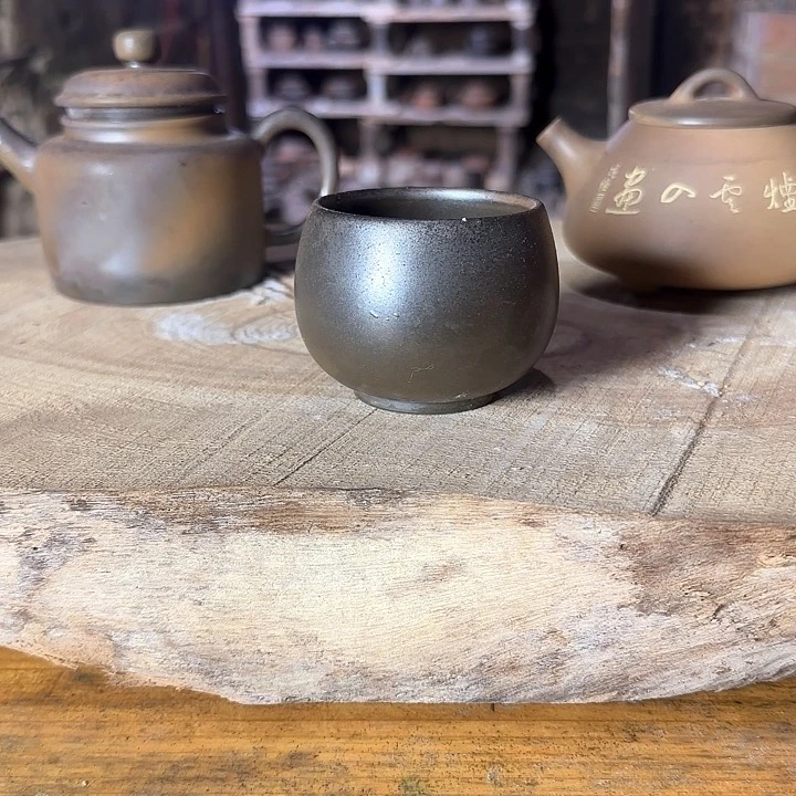 茶壶紫砂坭兴陶柴烧