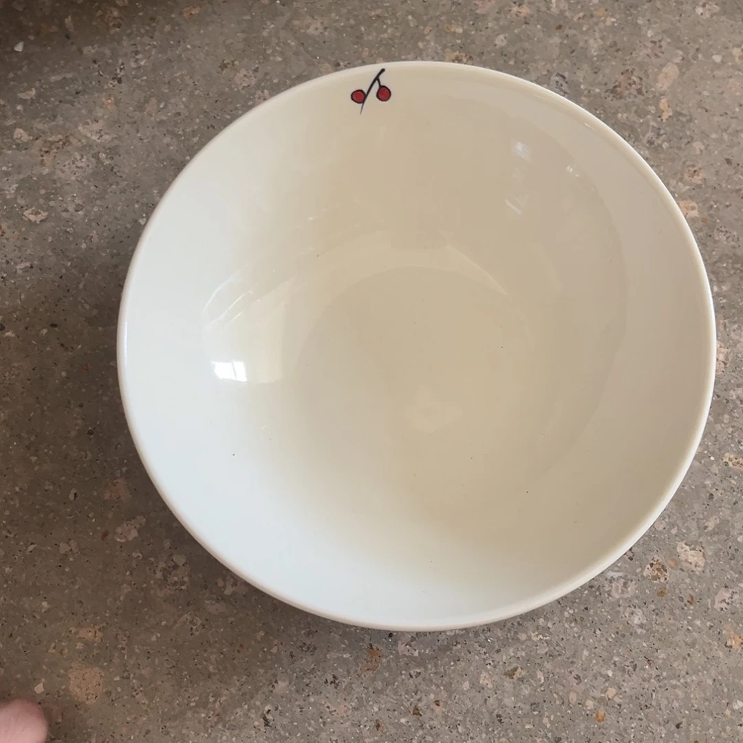 新骨瓷山枣7.75寸菜碗