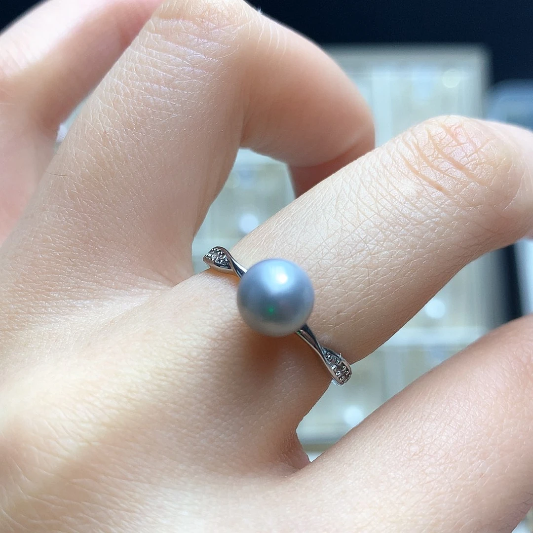 淡水珍珠合金颈饰