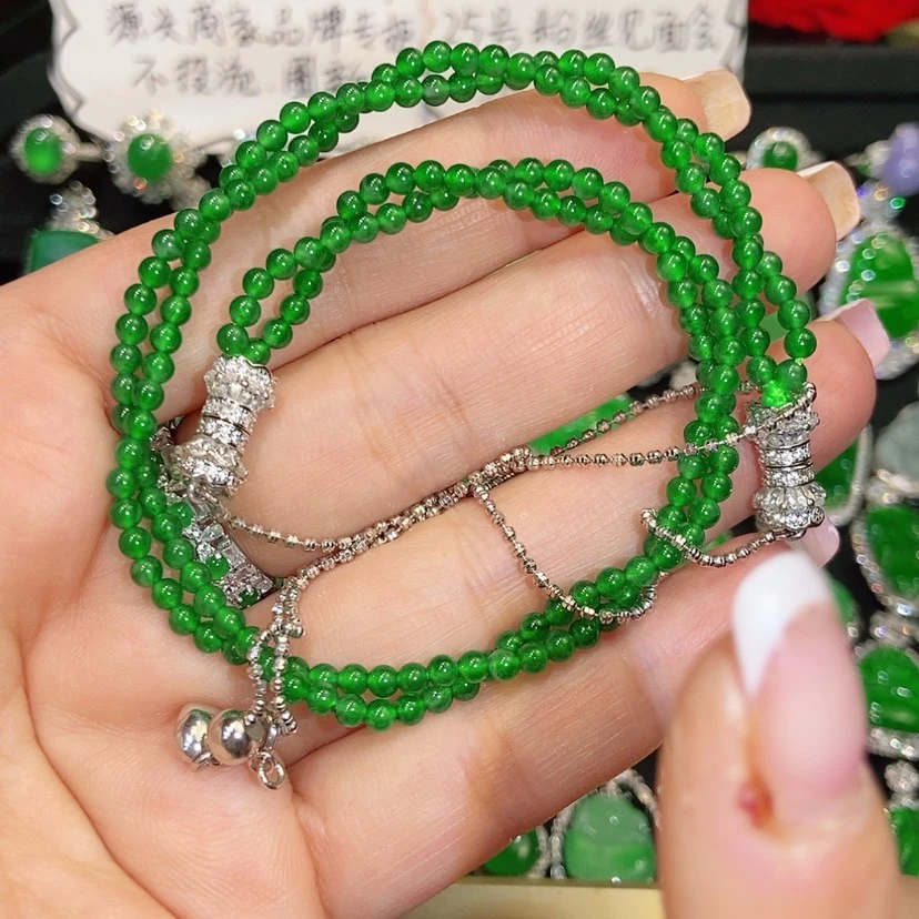 【闪购商品】颈饰未镶嵌翡翠天然翡翠