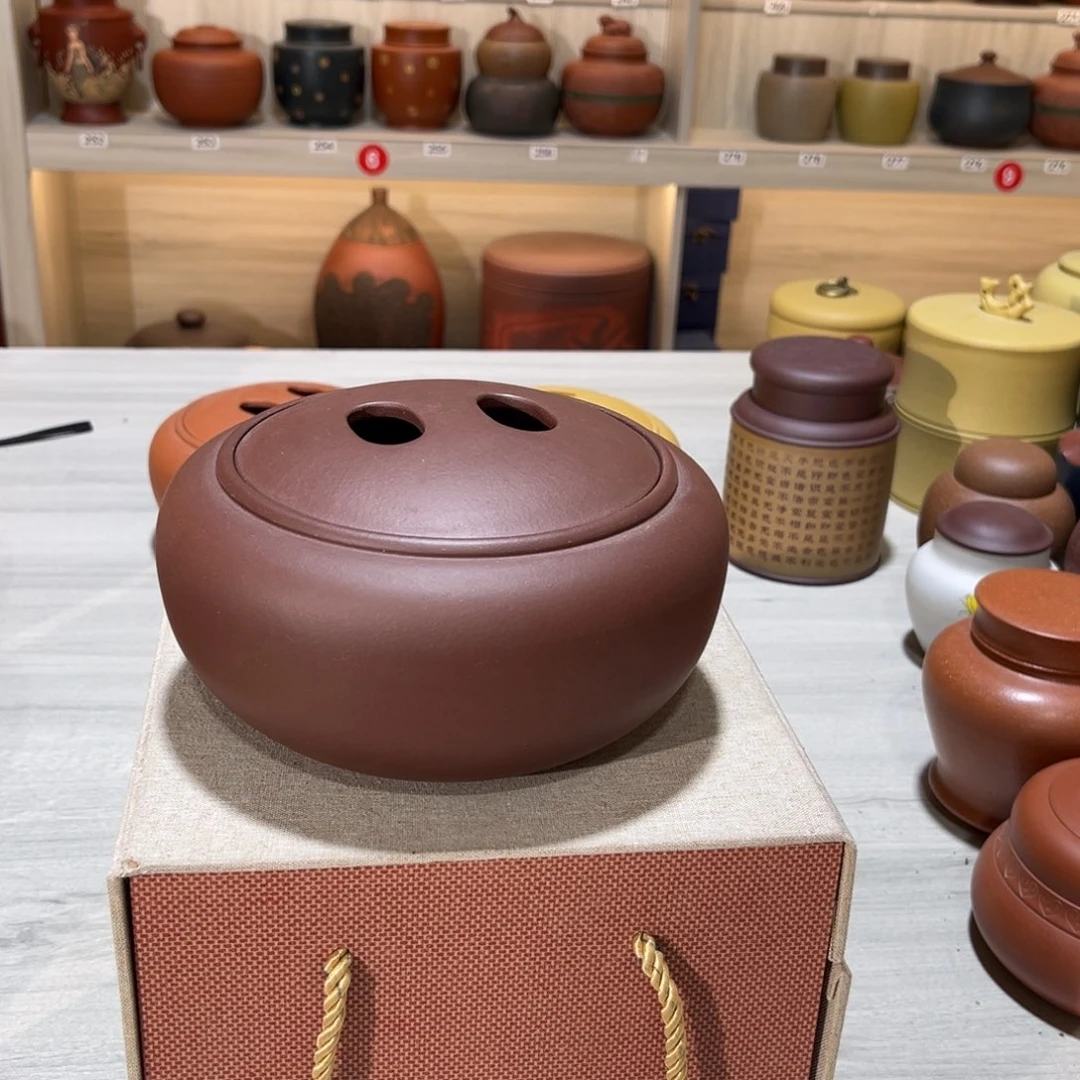 紫砂茶叶罐紫砂罐