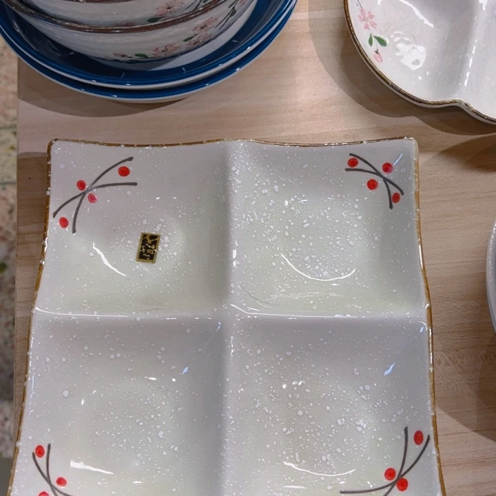 瓷4宫格7寸1只装