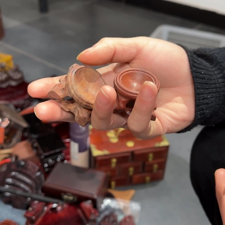 琉璃手工艺品红木工艺品底座等