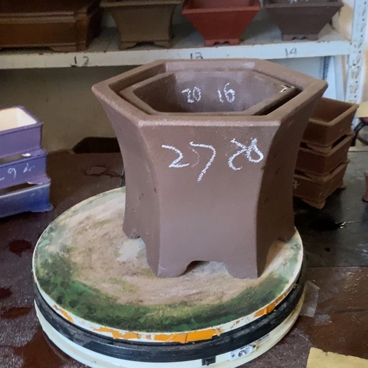 紫砂花盆自动化学