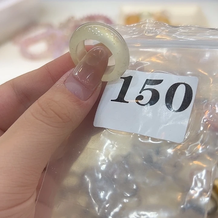 合金戒指玛瑙/玉髓150港17