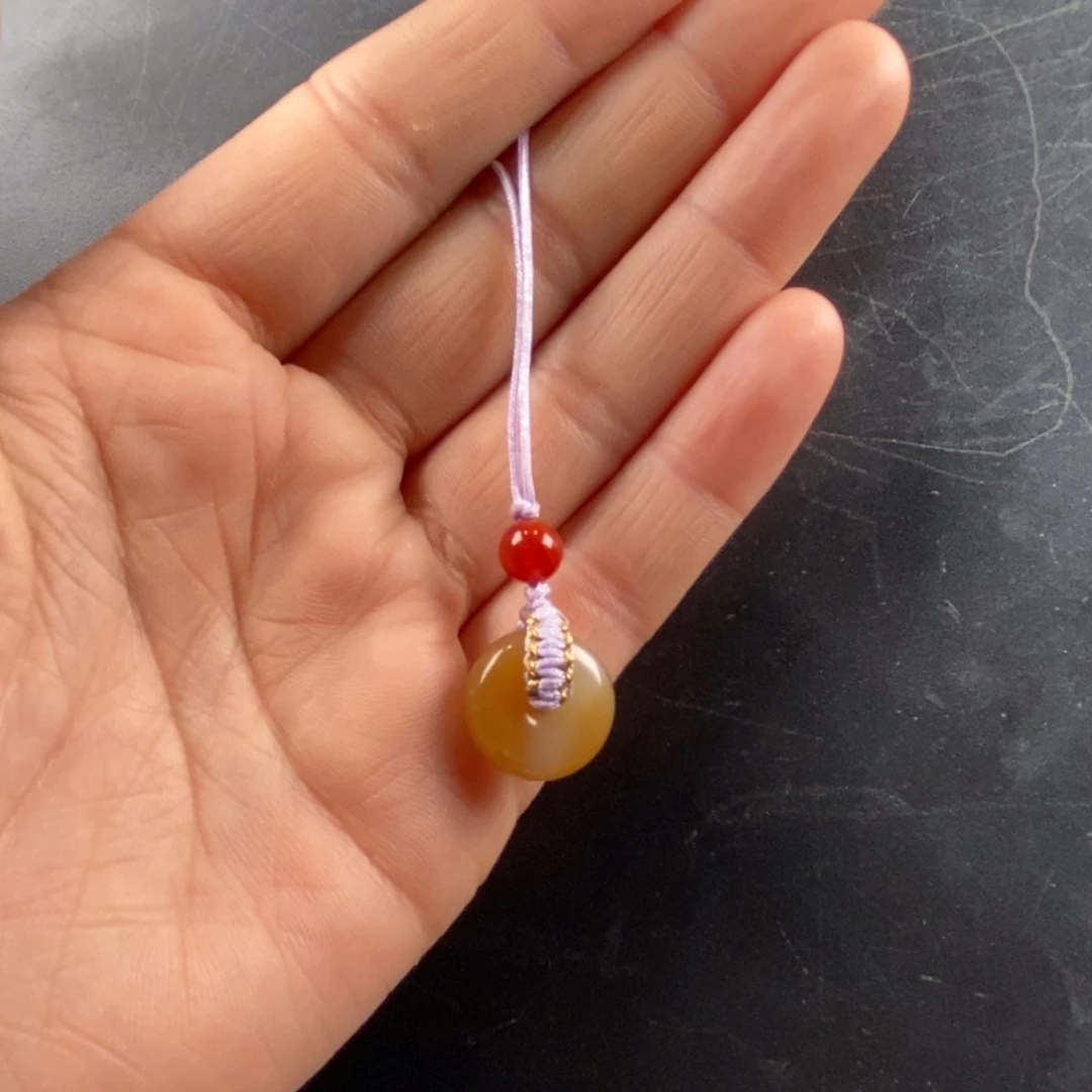 未镶嵌和田玉手机链