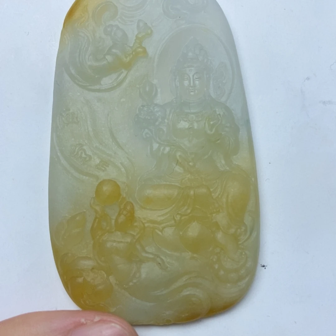 未镶嵌定制翡翠观音