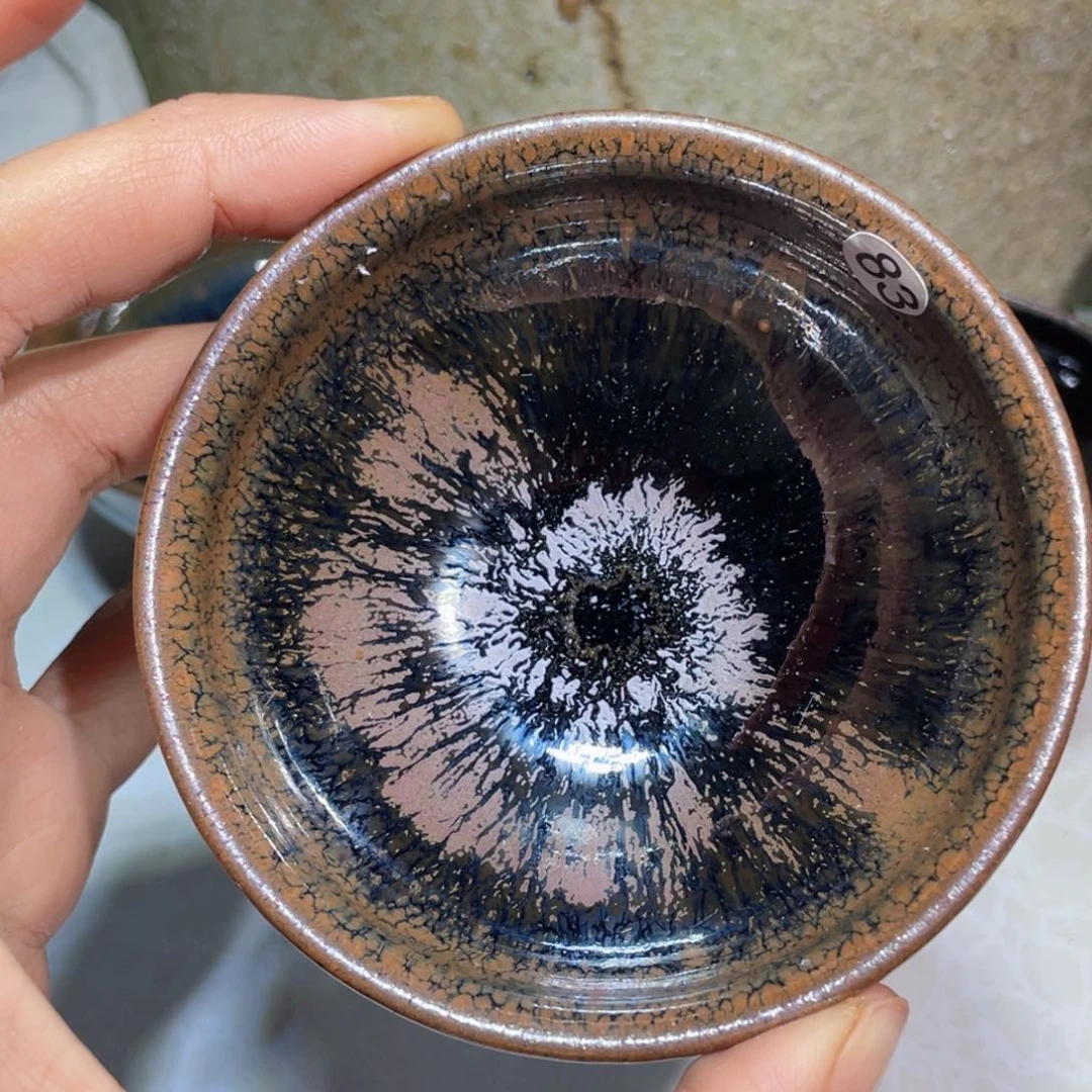 茶盏龙窑柴烧建盏83