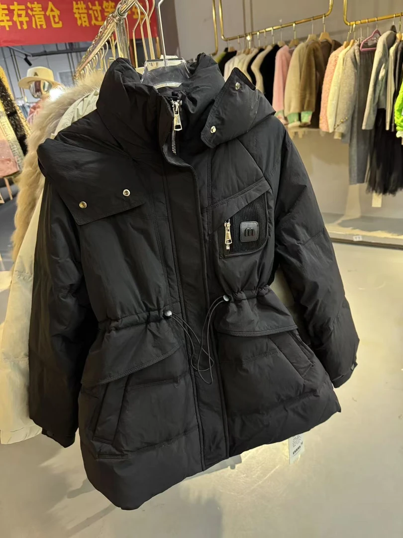 短款时尚百搭加厚保暖韩版秋冬羽绒服8915