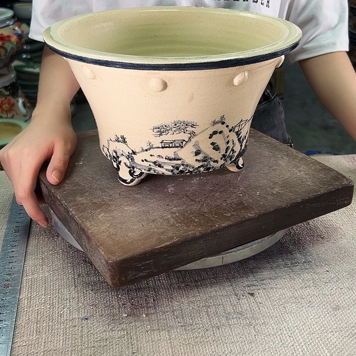 泳坤堂石湾盆陶瓷