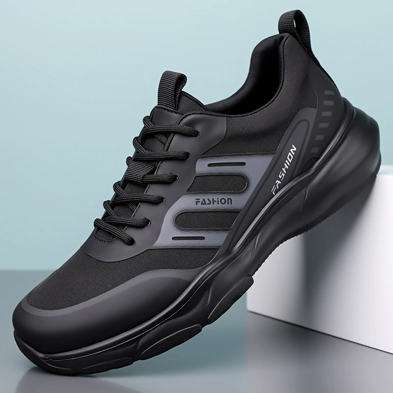 2025夏季网布防滑男鞋运动鞋男跑步鞋户外登山休闲潮鞋