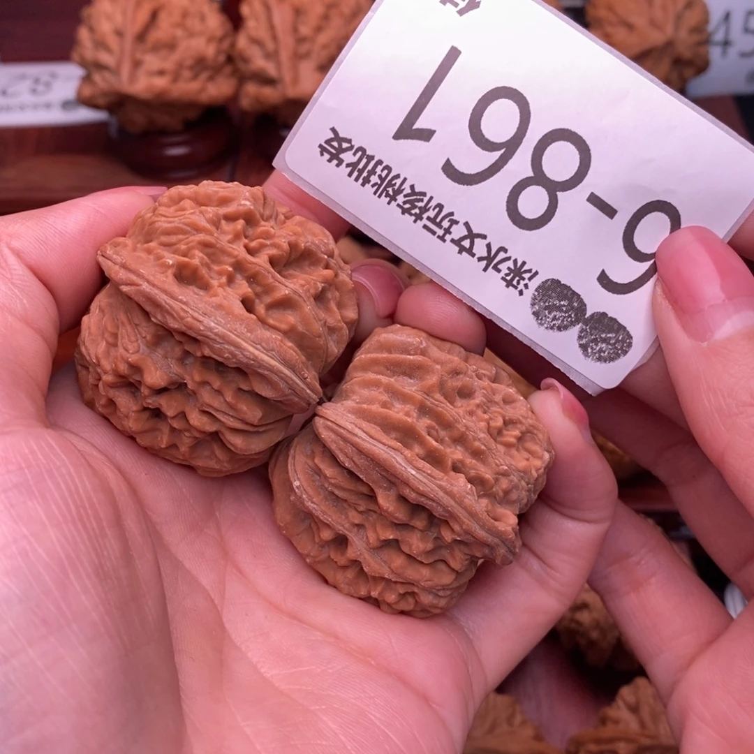 把件文玩核桃43四座楼