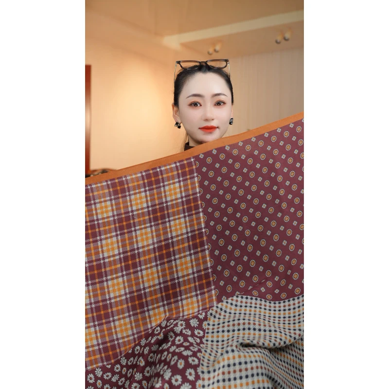P12【暖拼】时尚棉质双面异色85*85百搭舒适丝巾