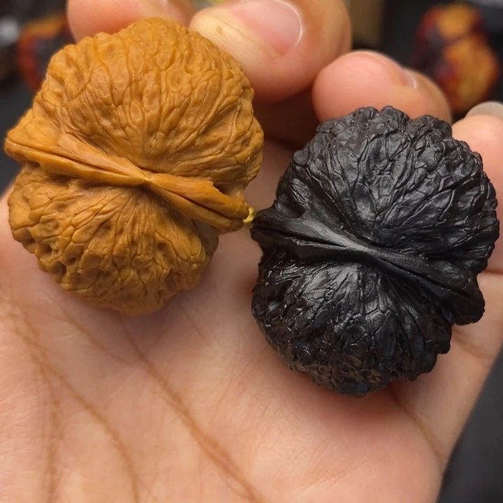 把件文玩核桃38尺铁狮子