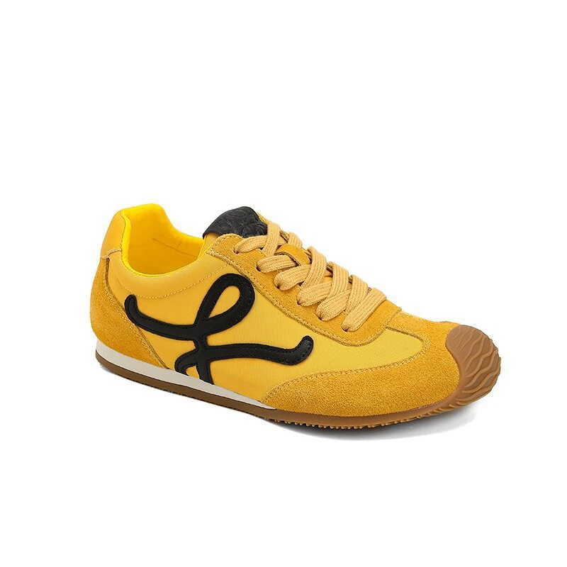 夏季德训鞋春季胶粘时尚休闲鞋情侣经典训练黄色潮流低帮