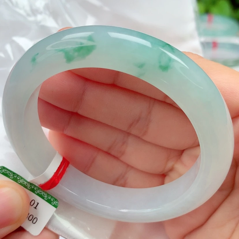 【闪购商品】翡翠手镯未镶嵌天然翡翠手镯