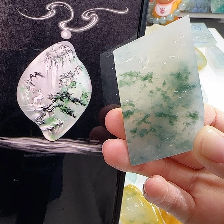 定制翡翠未镶嵌翡翠定制