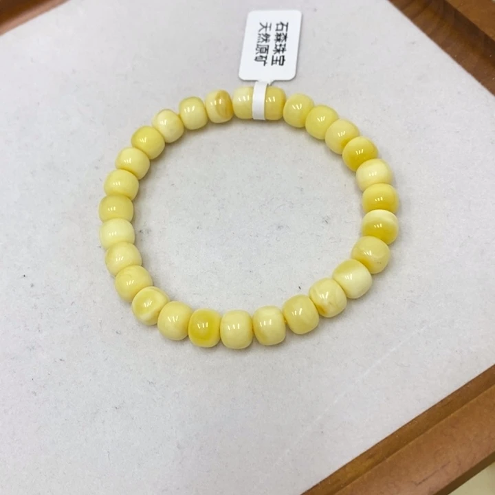 蜜蜡未镶嵌裸石串