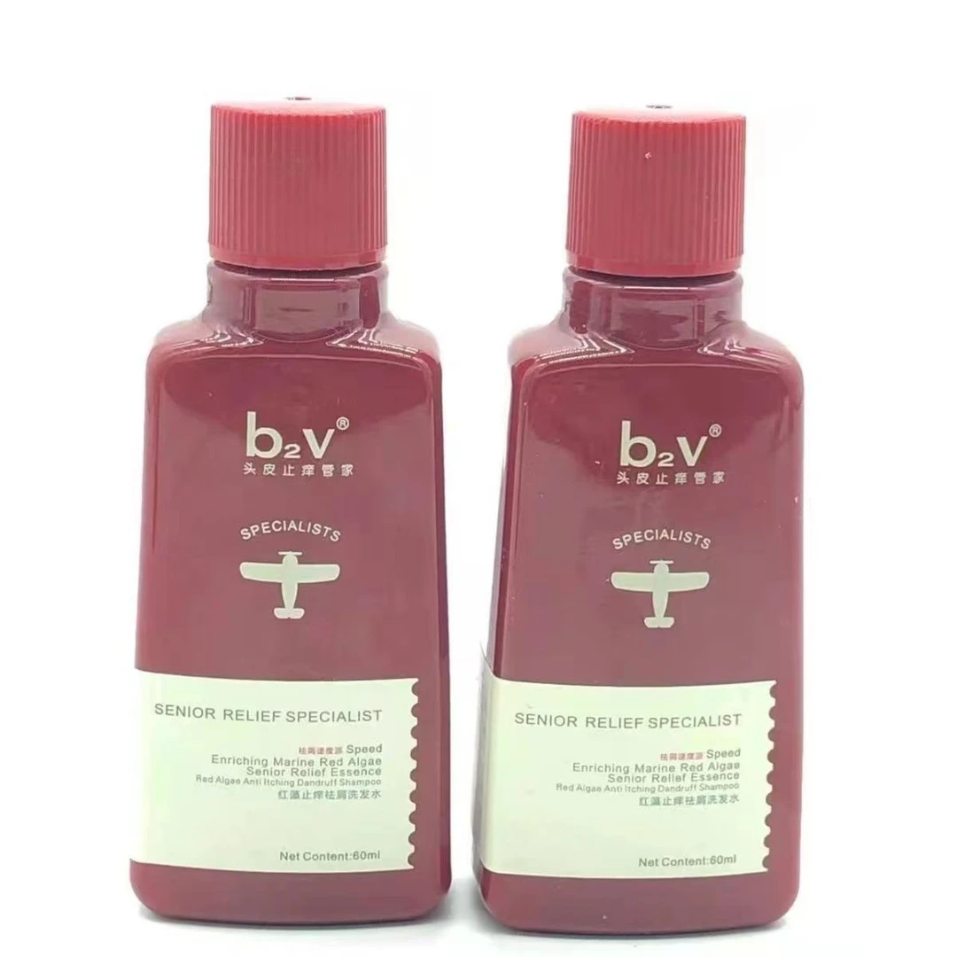 b2v（福利品）红藻止痒祛屑洗发水瓶60ml*5