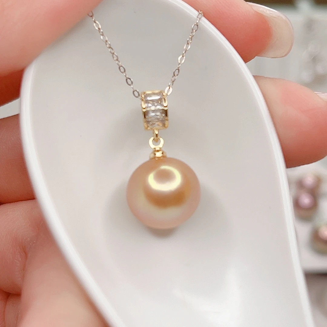 淡水珍珠吊坠(赠链)合金