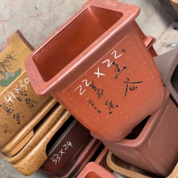 紫砂花盆紫砂花盆