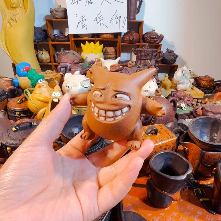 茶壶拼配泥纯手工制作过程就是