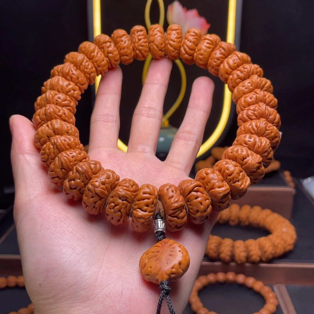 手串桃核龙纹桃核大肠