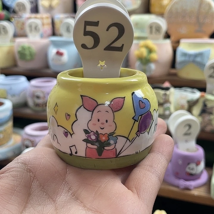 52…..手工手绘花盆