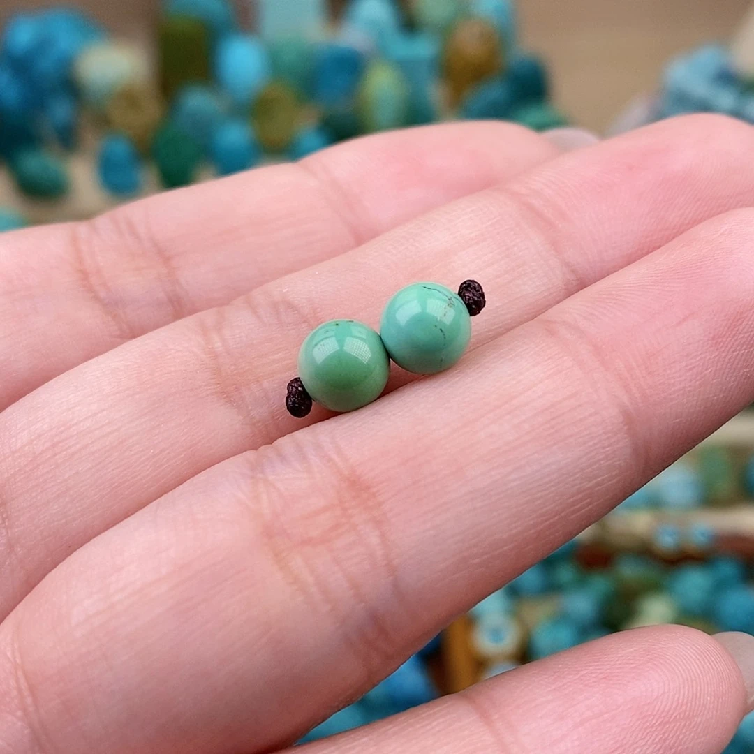 绿松石珠宝奇石未镶嵌