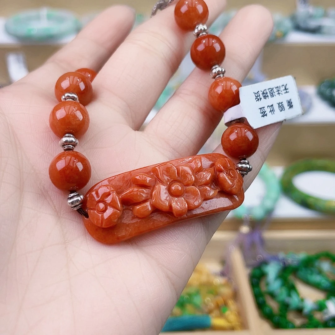 翡翠未镶嵌手链手链