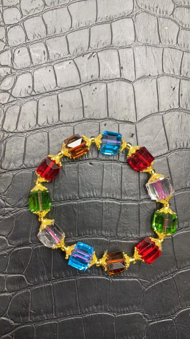 碧玺A618 彩色手串 男女同款时尚百搭